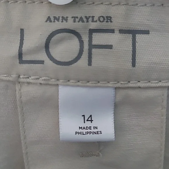 Ann Taylor Light Tan Double-Breasted Blazer - Picture 2 of 4